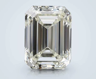 7.01ct I VVS1 Rare Carat Ideal Cut Emerald Diamond