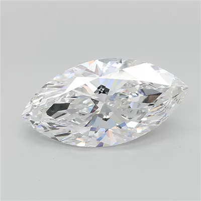 3.04ct E VS1 Rare Carat Ideal Cut Marquise Lab Grown Diamond