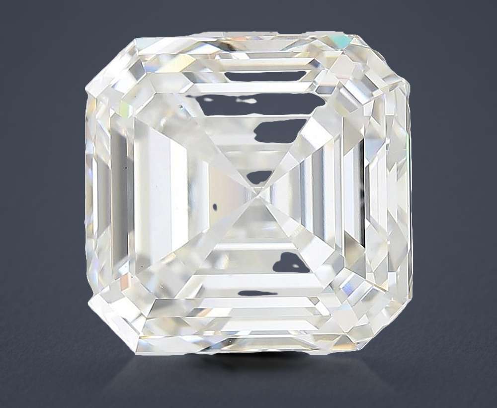 10.56ct E VS1 Rare Carat Ideal Cut Princess Lab Grown Diamond