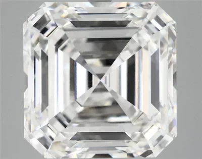 10.37ct F VVS2 Excellent Cut Asscher Lab Grown Diamond