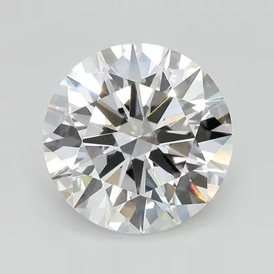 4.91ct E VVS2 Rare Carat Ideal Cut Round Lab Grown Diamond