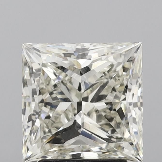 2.82ct I VS1 Very Good Cut Princess Lab Grown Diamond