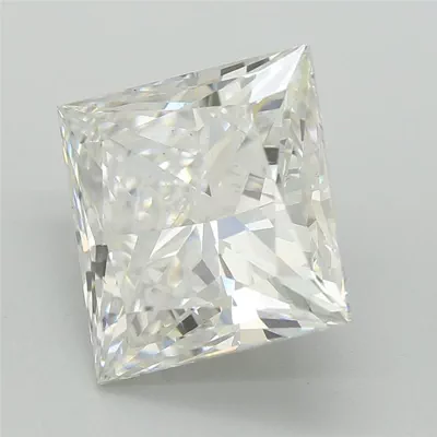 2.84ct F VS2 Rare Carat Ideal Cut Princess Lab Grown Diamond