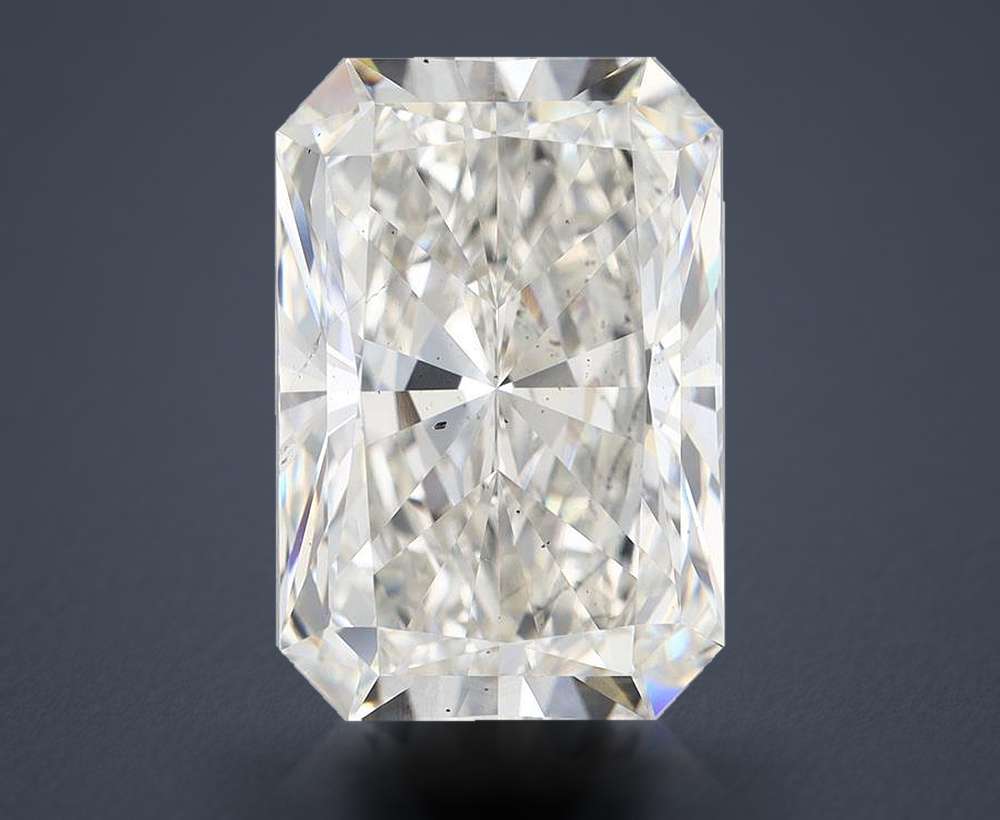 12.10ct H SI1 Rare Carat Ideal Cut Radiant Lab Grown Diamond