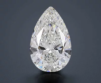 15.04ct F VVS2 Rare Carat Ideal Cut Pear Lab Grown Diamond