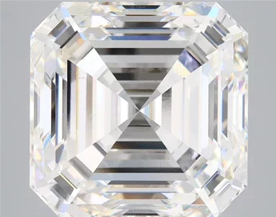 7.02ct F VS1 Rare Carat Ideal Cut Asscher Lab Grown Diamond