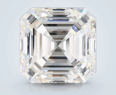 7.02ct F VS1 Rare Carat Ideal Cut Asscher Lab Grown Diamond