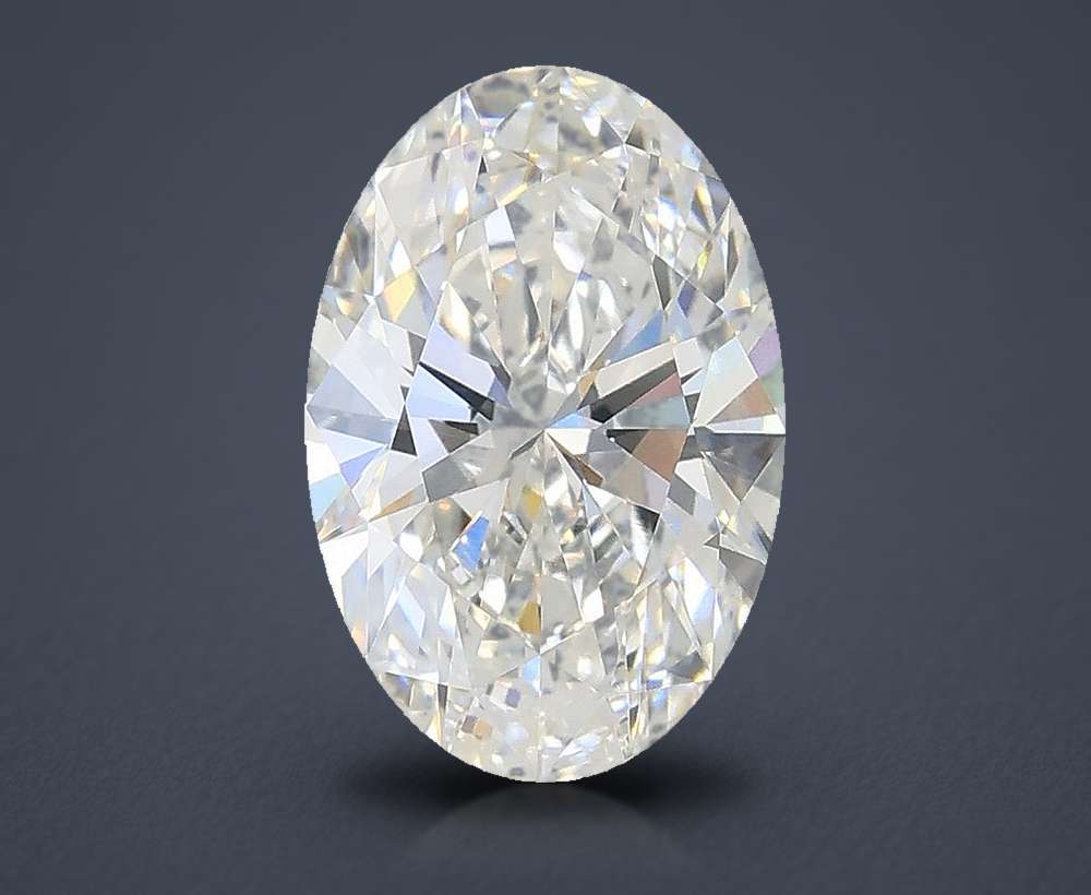 1.50ct E VVS2 Rare Carat Ideal Cut Oval Lab Grown Diamond