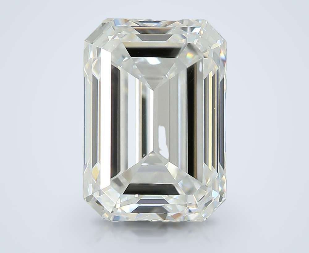 2.48ct D VS1 Excellent Cut Emerald Lab Grown Diamond