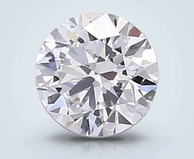 1.09ct F VS2 Rare Carat Ideal Cut Round Lab Grown Diamond