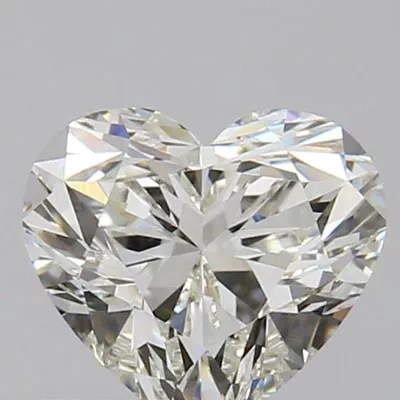 0.71ct K VS2 Rare Carat Ideal Cut Heart Diamond