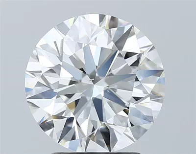 2.55ct E SI1 Rare Carat Ideal Cut Round Diamond