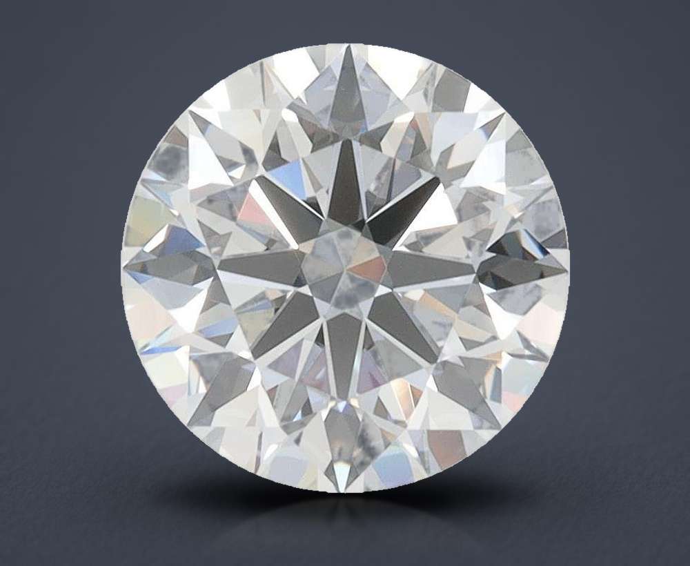 2.35ct D VVS1 Rare Carat Ideal Cut Round Lab Grown Diamond