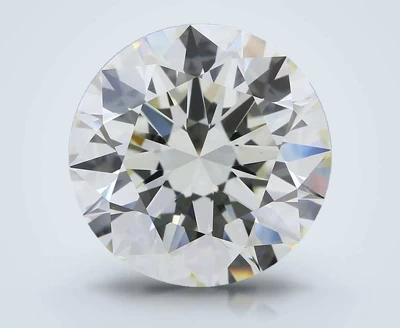5.15ct K VVS2 Rare Carat Ideal Cut Round Diamond