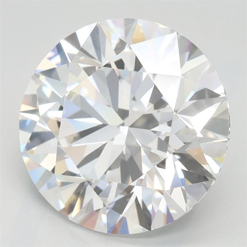 3.44ct D IF Rare Carat Ideal Cut Round Lab Grown Diamond