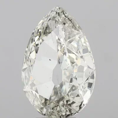 5.03ct J SI2 Good Cut Pear Diamond