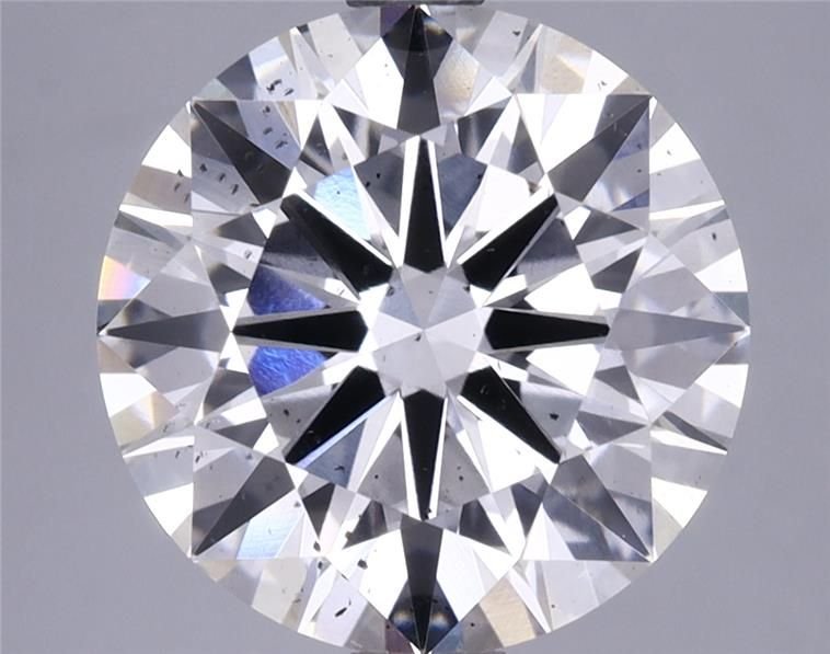 3.71ct F SI1 Excellent Cut Round Lab Grown Diamond