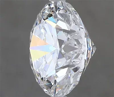 3.01ct D SI1 Rare Carat Ideal Cut Round Diamond