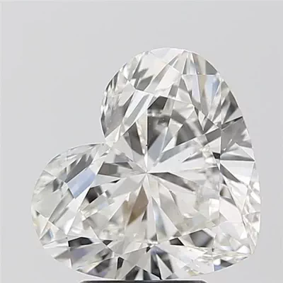 4.13ct G VS1 Very Good Cut Heart Lab Grown Diamond