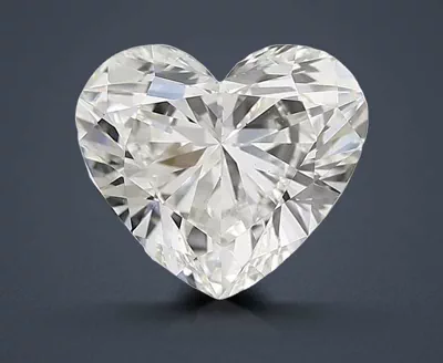 4.13ct G VS1 Very Good Cut Heart Lab Grown Diamond