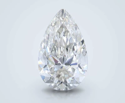 10.12ct I IF Rare Carat Ideal Cut Pear Diamond