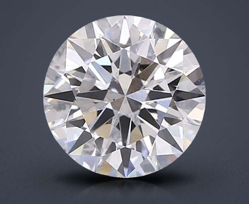 2.10ct E VS1 Excellent Cut Round Lab Grown Diamond