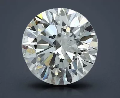 2.01ct J SI2 Rare Carat Ideal Cut Round Diamond