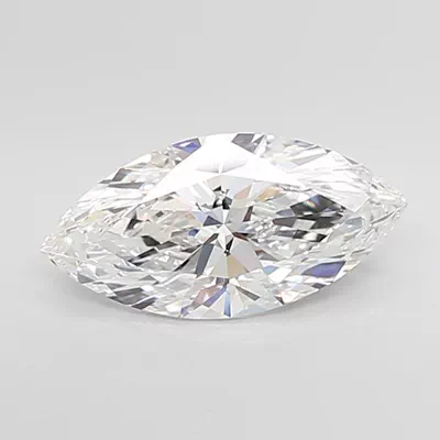 3.04ct E VVS2 Rare Carat Ideal Cut Marquise Lab Grown Diamond