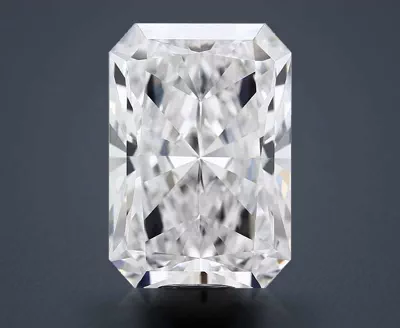 15.34ct F VVS2 Rare Carat Ideal Cut Radiant Lab Grown Diamond