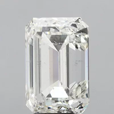 7.02ct H VS2 Very Good Cut Emerald Lab Grown Diamond