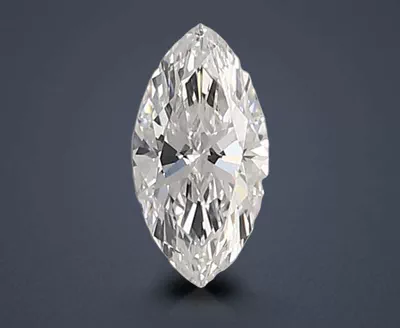 0.63ct D VVS2 Rare Carat Ideal Cut Marquise Lab Grown Diamond