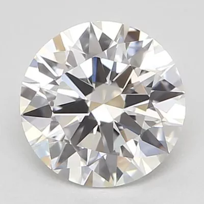 0.53ct E VVS2 Rare Carat Ideal Cut Round Diamond