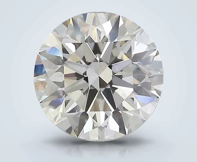 2.01ct J VVS2 Rare Carat Ideal Cut Round Diamond