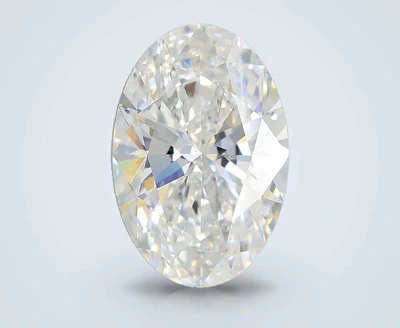 3.01ct D VS1 Rare Carat Ideal Cut Oval Lab Grown Diamond
