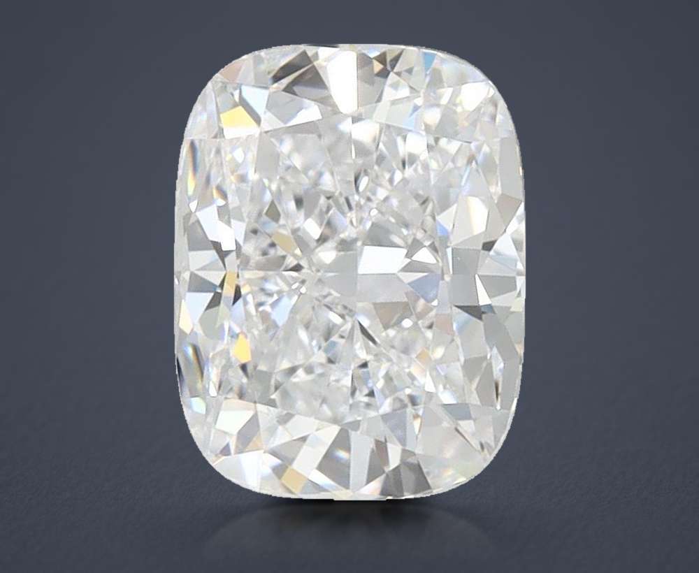 1.52ct D VVS2 Rare Carat Ideal Cut Cushion Lab Grown Diamond