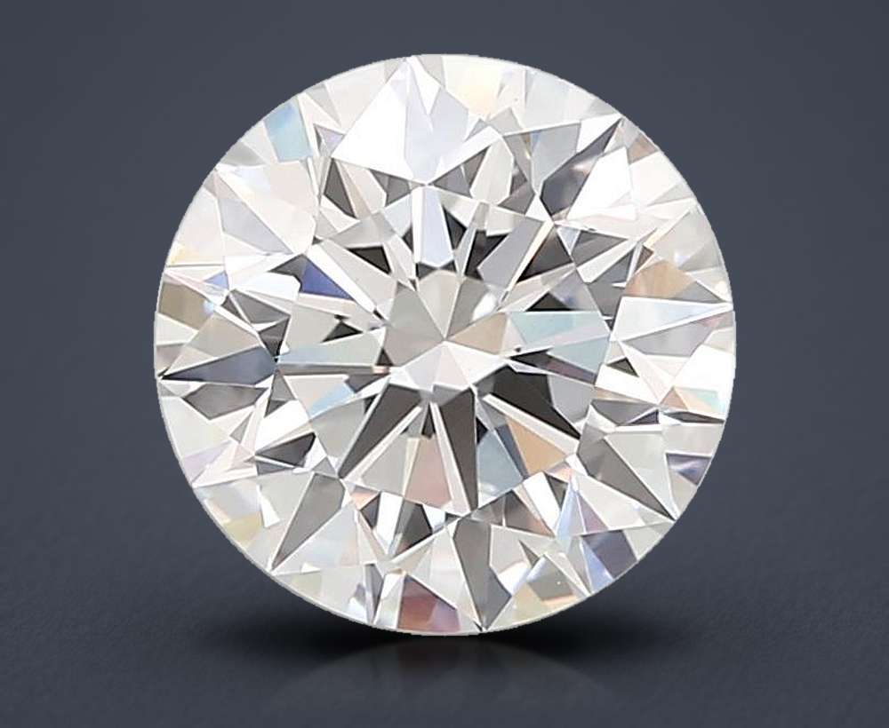 4.03ct E VVS2 Rare Carat Ideal Cut Round Lab Grown Diamond