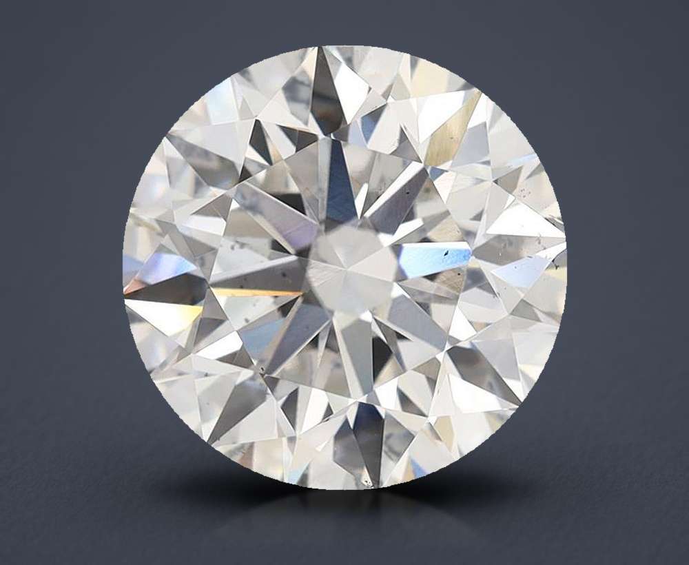 5.01ct F SI1 Excellent Cut Round Lab Grown Diamond