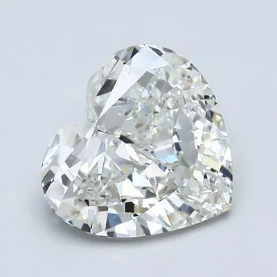 4.02ct J SI1 Good Cut Heart Diamond