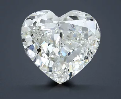4.02ct J SI1 Good Cut Heart Diamond