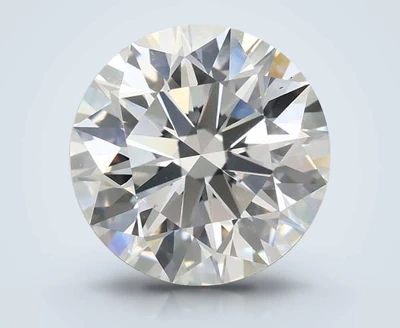 4.10ct F VVS2 Rare Carat Ideal Cut Round Lab Grown Diamond