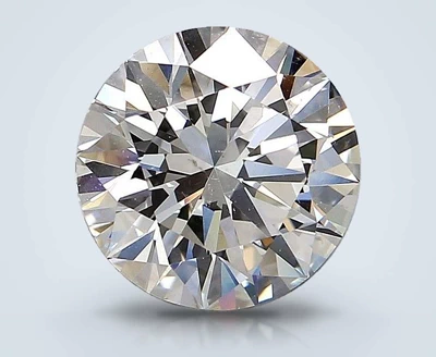 3.02ct G SI1 Rare Carat Ideal Cut Round Diamond
