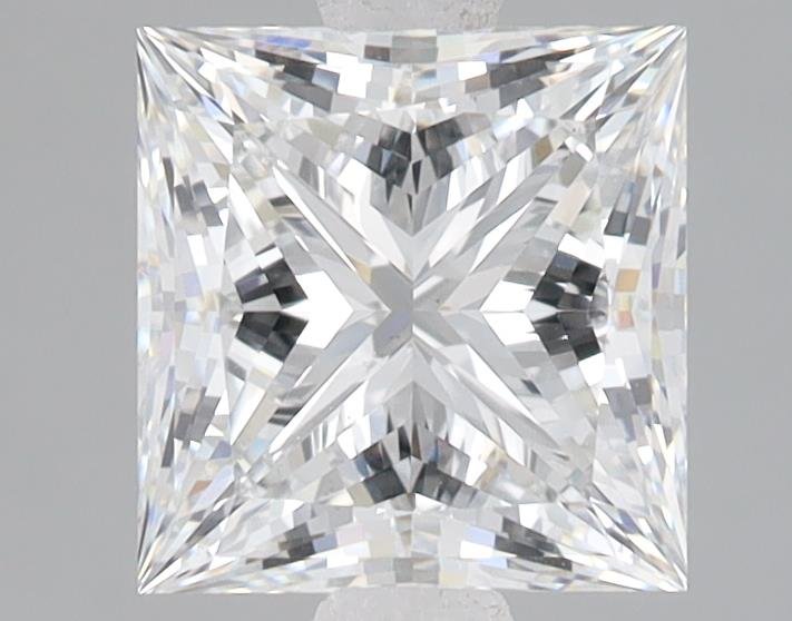 2.06ct E VS1 Rare Carat Ideal Cut Princess Lab Grown Diamond