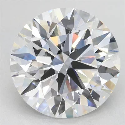 4.11ct D IF Rare Carat Ideal Cut Round Lab Grown Diamond