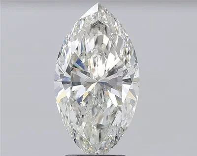 3.01ct H SI2 Rare Carat Ideal Cut Marquise Diamond