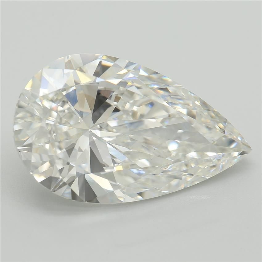 8.36ct F VVS2 Rare Carat Ideal Cut Pear Lab Grown Diamond