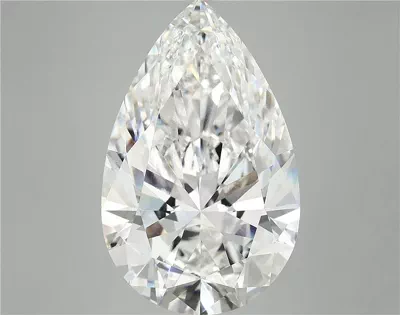 11.29ct E VVS2 Rare Carat Ideal Cut Pear Lab Grown Diamond