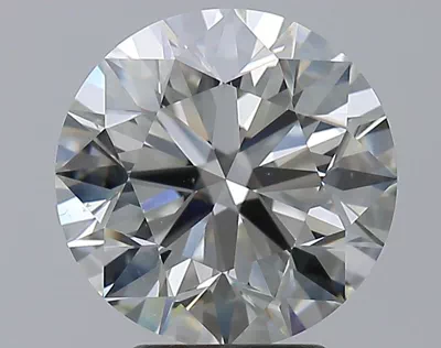 3.70ct K VS2 Excellent Cut Round Diamond