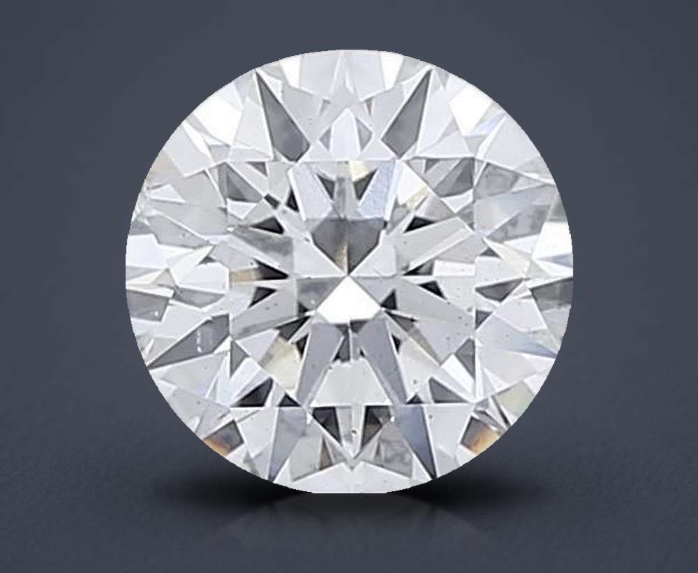 3.98ct G SI1 Rare Carat Ideal Cut Round Lab Grown Diamond