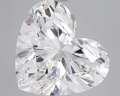 7.02ct G VS1 Rare Carat Ideal Cut Heart Lab Grown Diamond