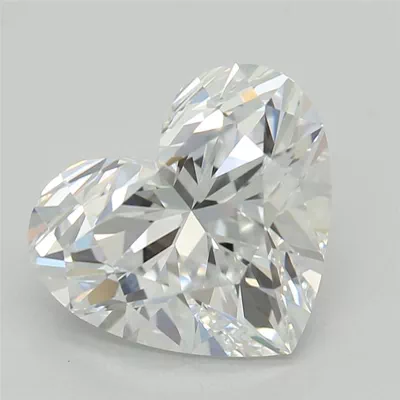 1.80ct D VVS2 Rare Carat Ideal Cut Heart Lab Grown Diamond